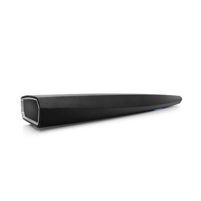 HEOS By Denon | High-Res Audio Soundbar - HEOS Bar Rear Side Angled